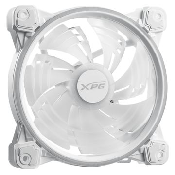XPG Lüfter HURRICANE 120 120mm ARGB PWM Fan weiß retail - 600 rpm - 12 V von LumaTech