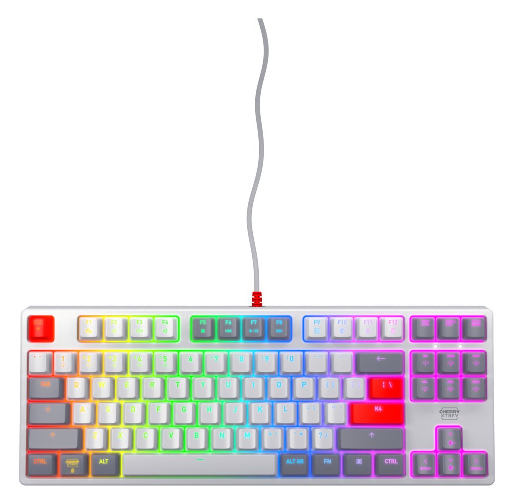 Xtrfy CHERRY XTRFY K4V2 - Retro Edition - Tastatur - TL: US, QWERTY