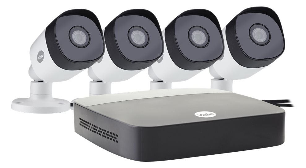 Yale Essentials Smart Home CCTV Kit - DVR + Kamera(s) - verkabelt (LAN)