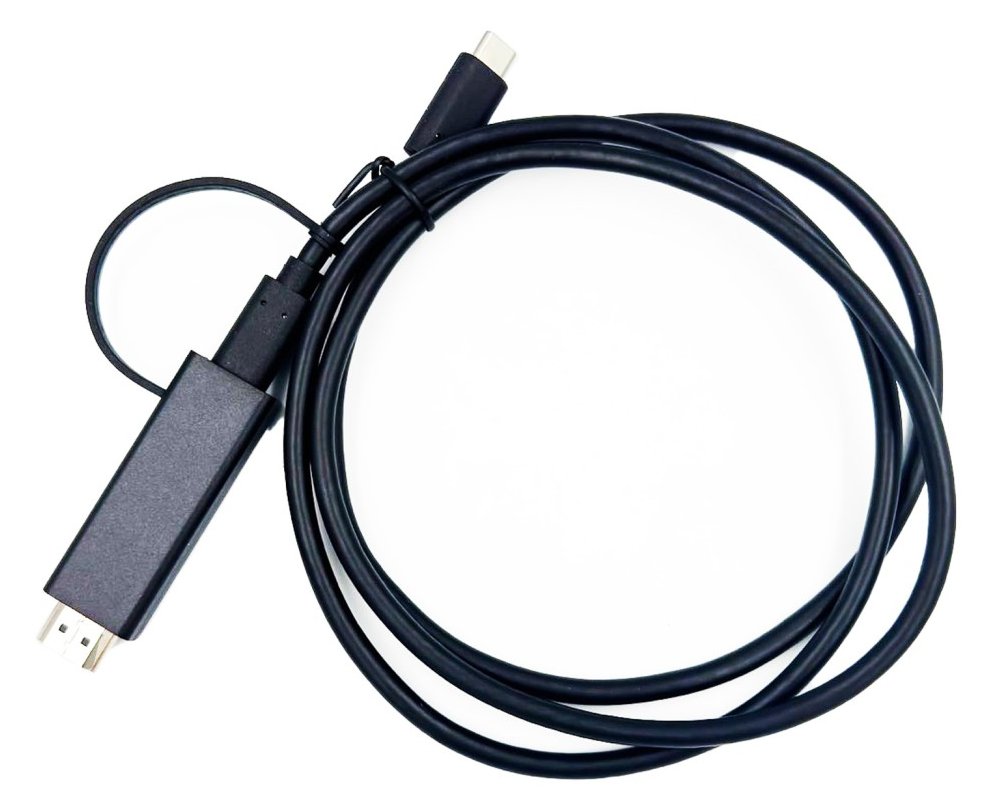 Yealink Adapterkabel - 24 pin USB-C männlich zu HDMI männlich