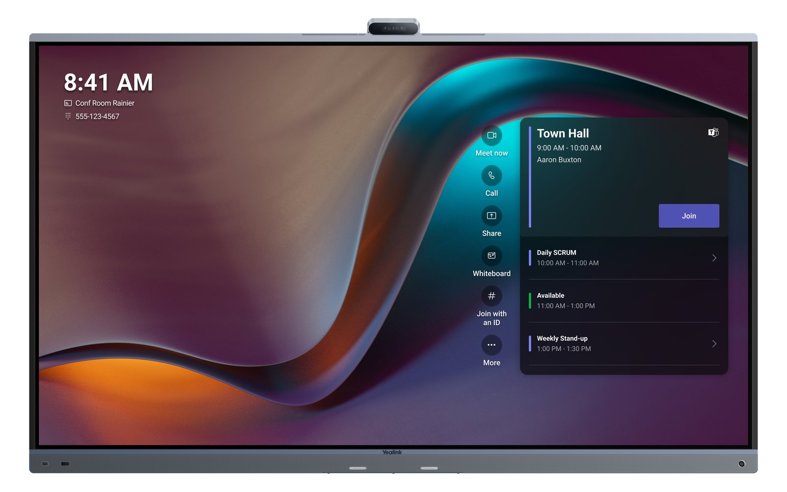Yealink MeetingBoard 86 Pro - 218 cm (86) Diagonalklasse LCD-Display mit LED-Beleuchtung - interaktiv (Multi-Touch)