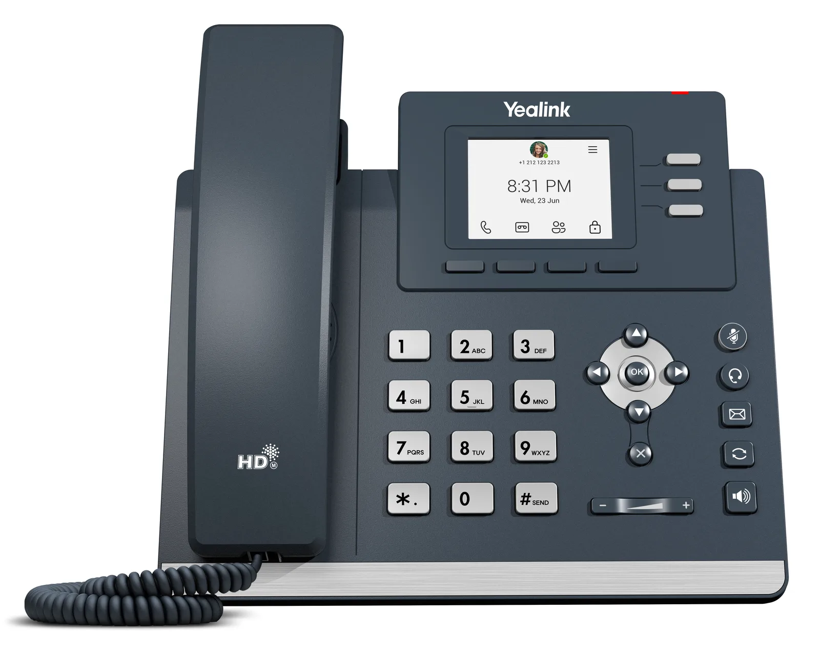 Yealink MP52 - VoIP-Telefon - SIP - Classic Gray, Ansicht 3