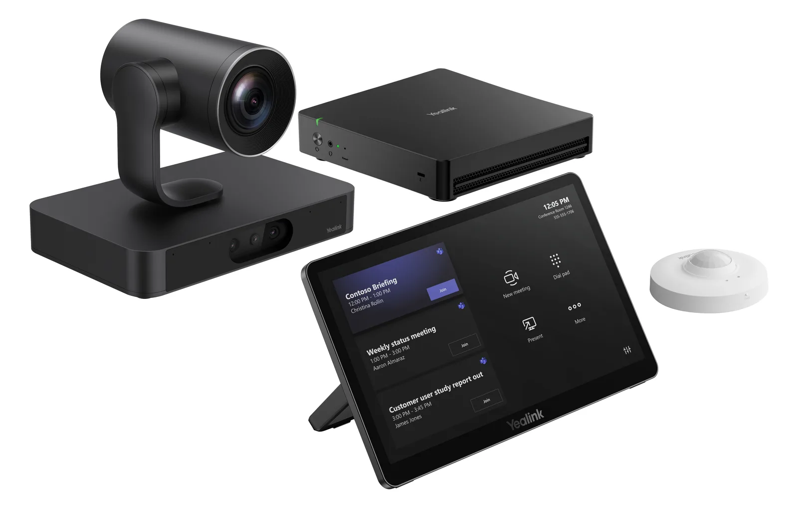 Yealink MVC Series MVC S80-C5U - Microsoft Teams Rooms, Ansicht 2