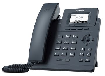 Yealink SIP-T30P - IP-Telefon - Schwarz - Kabelgebundenes Mobilteil - 1000 Eintragungen - Tasten - LCD von LumaTech