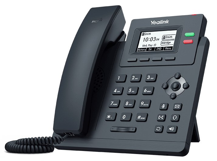 Yealink SIP-T31 - IP-Telefon - Grau - Kabelgebundenes Mobilteil - 1000 Eintragungen - LCD - 5,84 cm (2.3)