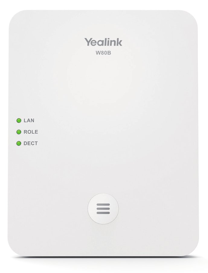 Yealink W80B - Basisstation für schnurloses Telefon/VoIP-Telefon mit Rufnummernanzeige
