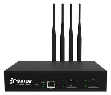 Yeastar TG400L - Schwarz - Extern - FTP - TFTP - HTTP - SSH - SIP - IAX2 - 10,100 Mbit/s - 213 mm von LumaTech