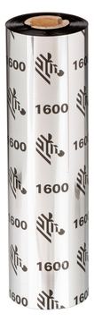 Zebra 1600 Economy Wax - Schwarz - 156 mm x 450 m von LumaTech