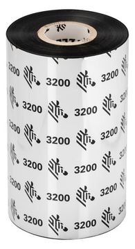 Zebra 3200 Wax/Resin - Schwarz - 83 mm x 300 m von LumaTech