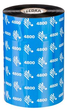 Zebra 4800 Resin - Schwarz - 174 mm x 450 m - Thermotransfer-Farbband von LumaTech