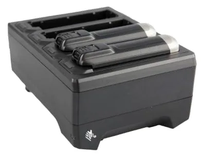 Zebra 4-slot battery charger - Batterieladegerät, Ansicht 2