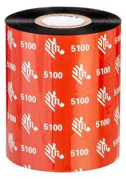 Zebra 5100 Resin - Schwarz - 83 mm x 450 m - Thermotransfer-Farbband (Packung mit 6) von LumaTech