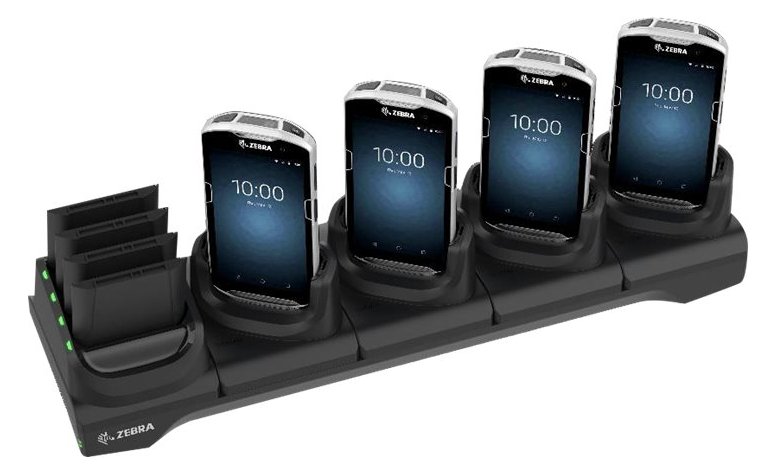 Zebra 5Slot Charge Only Cradle w/Spare Battery Charger