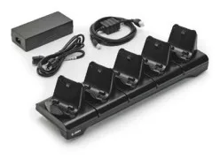 Zebra 5-Slot Docking Cradle - Drucker-Ladestation, Ansicht 2