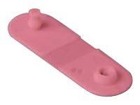 Zebra Armband-Clips - pink (Packung mit 275) von LumaTech