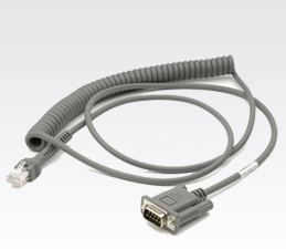 Zebra Kabel seriell - DB-9 (W) zu RJ-45 (10-polig) von LumaTech