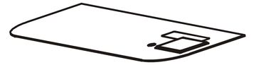 Zebra Namensschild 105934-061 von LumaTech
