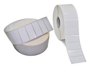 Zebra PolyE 3100T Gloss - Polyethylen (PE) - glänzend - permanenter Acrylklebstoff - weiß - 51 x 25 mm 2398 Etiketten von LumaTech