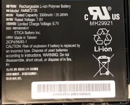Zebra Tablet-Akku - Lithium-Polymer - 4950 mAh von LumaTech