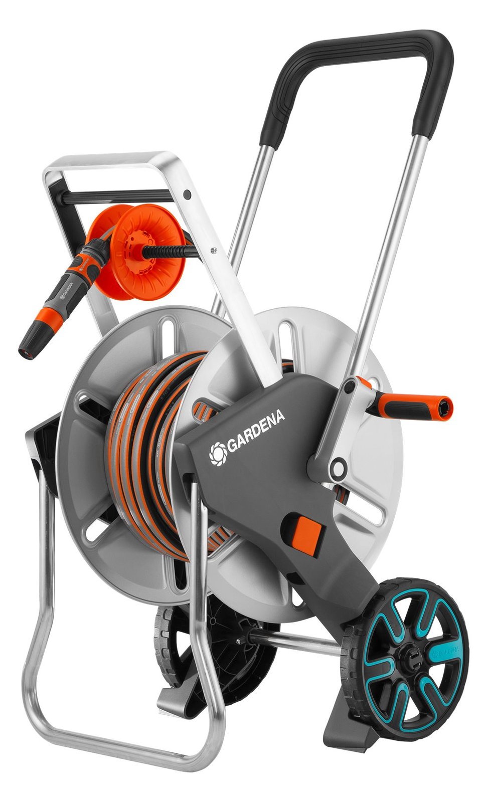 Gardena AquaRoll M Easy Metall Set - Schlauchwagen