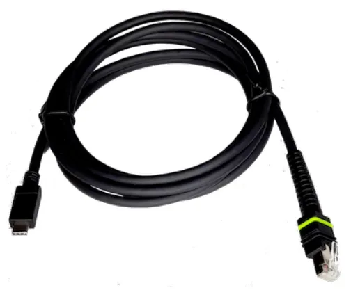 Zebra USB-Kabel - 24 pin USB-C (M) zu RJ-45 (M), Ansicht 2