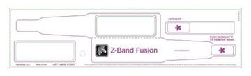 Zebra Z-Band Fusion - Polypropylen (PP) - Klebstoff - weiß - 70 x 22 mm 1000 Stck. (5 Rolle(n) x 200) Armbänder von LumaTech