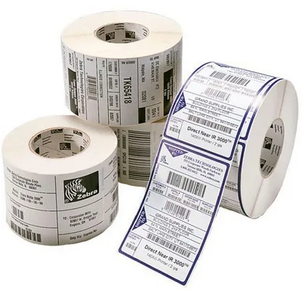Zebra Z-Perform 1000T - 101.6 x 25.4 mm 31080 Etikett(en) (6 Rolle(n), Ansicht 2