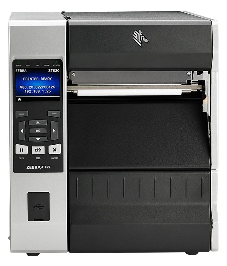 Zebra ZT620 - Etikettendrucker - Thermodirekt / Thermotransfer - Rolle (17,1 cm)