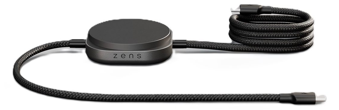 Zens Pro 2 - Kabelloses Ladegerät - 140 Watt - 2 Ausgabeanschlussstellen (magnetisch, 24 pin USB-C)