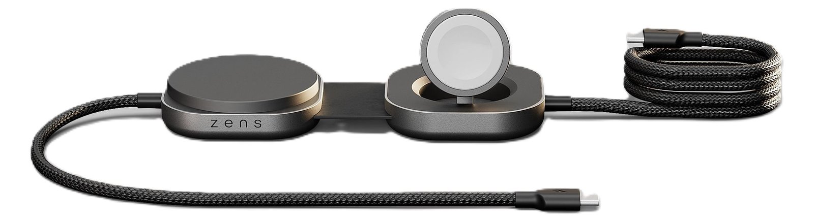 Zens Pro 3 - Kabelloses Ladegerät - 140 Watt - 3 Ausgabeanschlussstellen (24 pin USB-C, magnetisch)