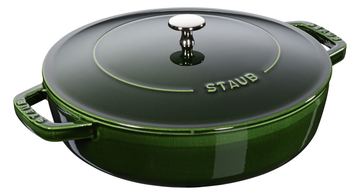 Zwilling STAUB BRAISERS - Rund - Schwenkpfanne - Grün - Emaille - -20 °C - 240 °C von LumaTech