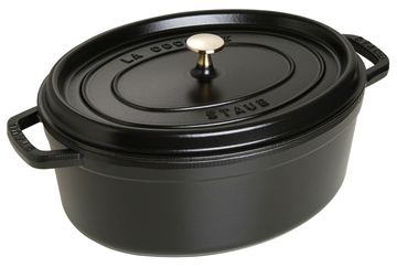 Zwilling STAUB LA COCOTTE - Auflaufform - Oval - Eisenguss - Keramik - Gas - Halogen - Induktion - Versiegelte Platte von LumaTech