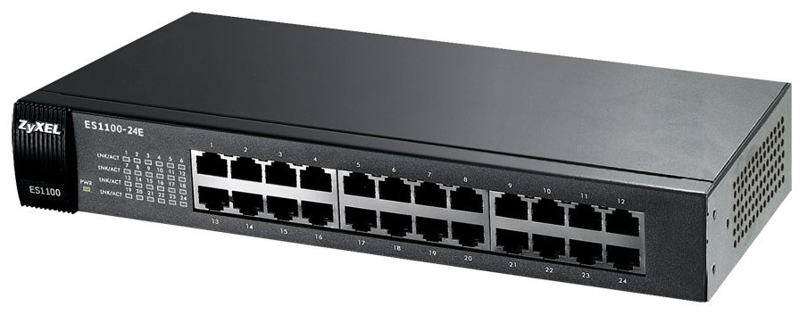 ZyXEL ES-1100-24E - Switch - unmanaged - 24 x 10/100