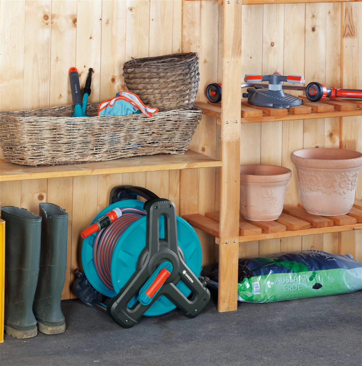 Gardena Classic - Schlauchtrommel, Ansicht 3