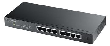 ZyXEL GS1900-8 - Managed - L2 - Gigabit Ethernet (10/100/1000) - Vollduplex - Rack-Einbau von LumaTech