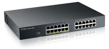 ZyXEL GS1915 Series GS1915-24EP - Switch - kompatibel mit NebulaFLEX - Smart - 24 x 10/100/1000 (12 PoE) von LumaTech