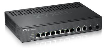 ZyXEL GS2220-10 - Switch - managed - 8 x 10/100/1000 + 2 x Kombi-Gigabit-SFP von LumaTech