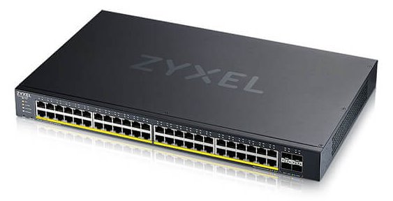ZyXEL XGS1935-52HP 52 Port Smart Managed PoE Switch 48x Gigabit and 4x 10G SFP+ hybrid