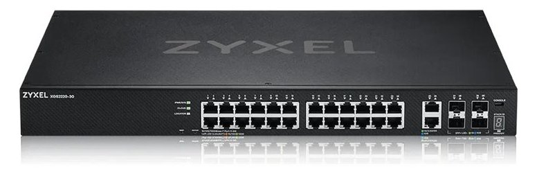 ZyXEL XGS2220-30 - Managed - L3 - Gigabit Ethernet (10/100/1000) - Rack-Einbau