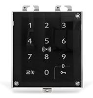 2N Telecommunications Access Unit 2.0 Touch keypad & Bluetooth & RFID - 125kHz 13.56MHz NFC PICard von LumaTech