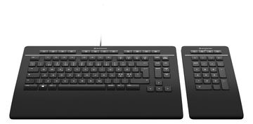 3Dconnexion Keyboard Pro with Numpad - Tastatur und Nummernfeld - Nordisch, QWERTY von LumaTech