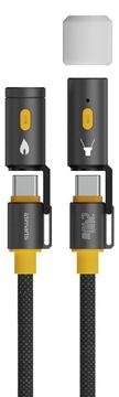 4smarts 3in1 USB-C Kabelset Explorer USB C - Kabel - Digital/Daten - Kabel - Digital/Daten von LumaTech