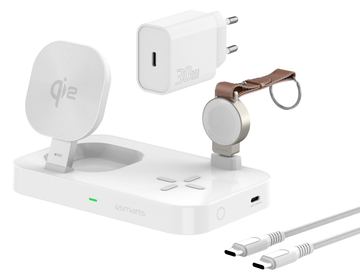 4smarts Qi2 Ladestation Trident mit Charger für Apple Watch von LumaTech