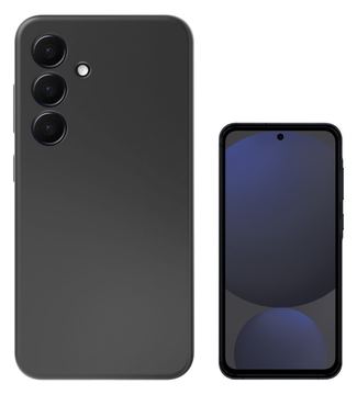 4smarts Silicone Case Cupertino Samsung Galaxy A36 schwarz von LumaTech