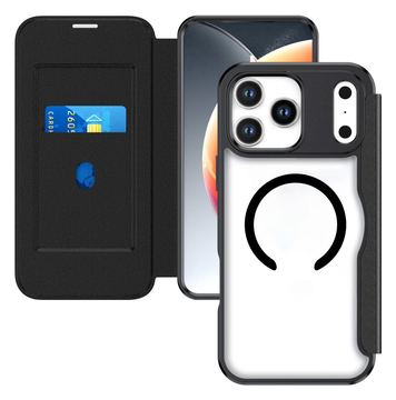 4smarts Urban Pro Flipcase Apple iPhone 17 Qi2 ready black von LumaTech