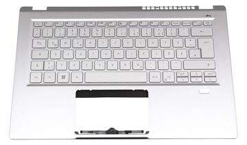 Acer 6B.ABLN2.014 Tastatur inkl. Topcase - silber/silber mit - Tastatur - TL: Deutsch, QWERTZ von LumaTech