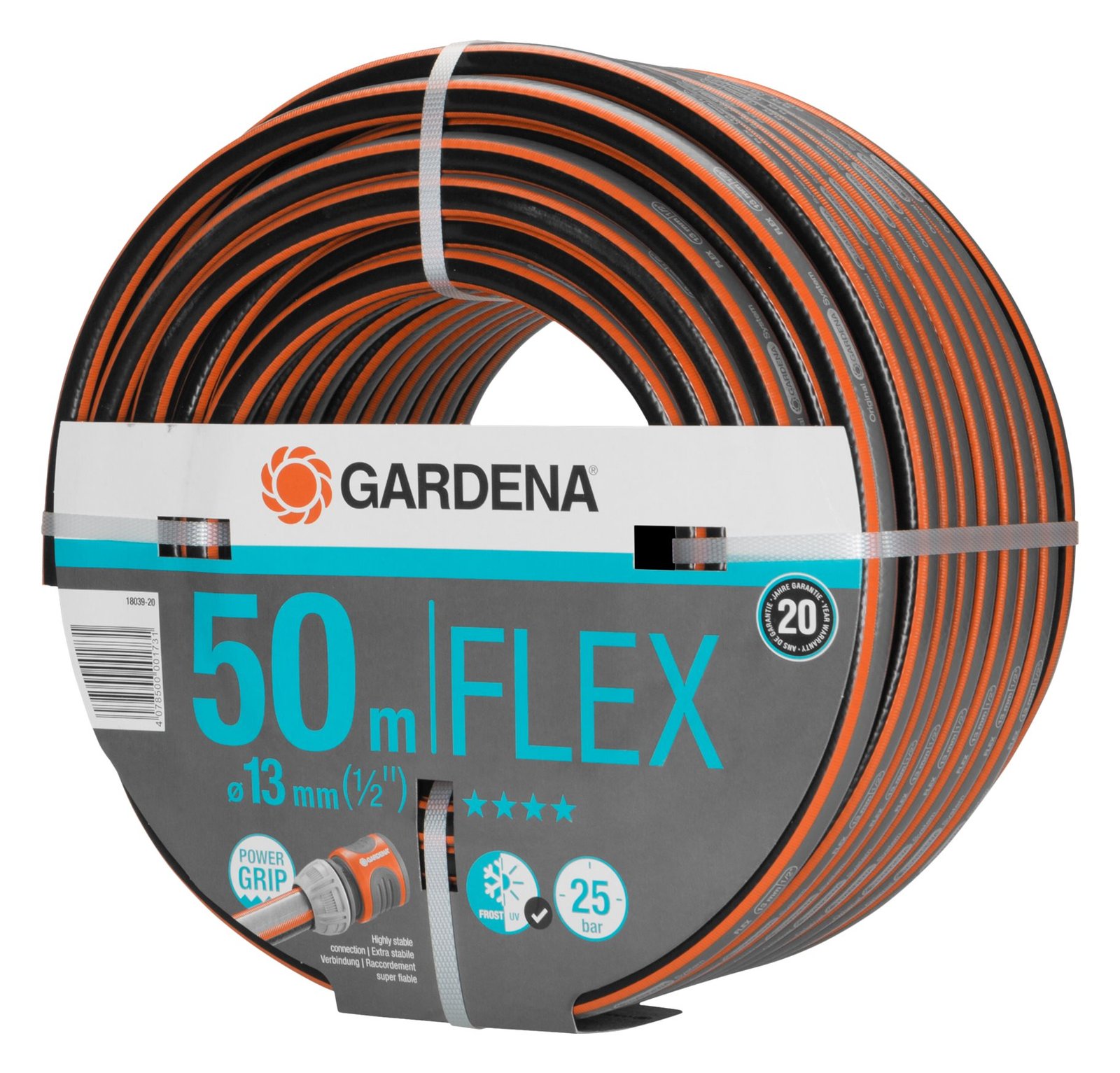 Gardena Comfort FLEX - Schlauch - 50 m - Schwarz