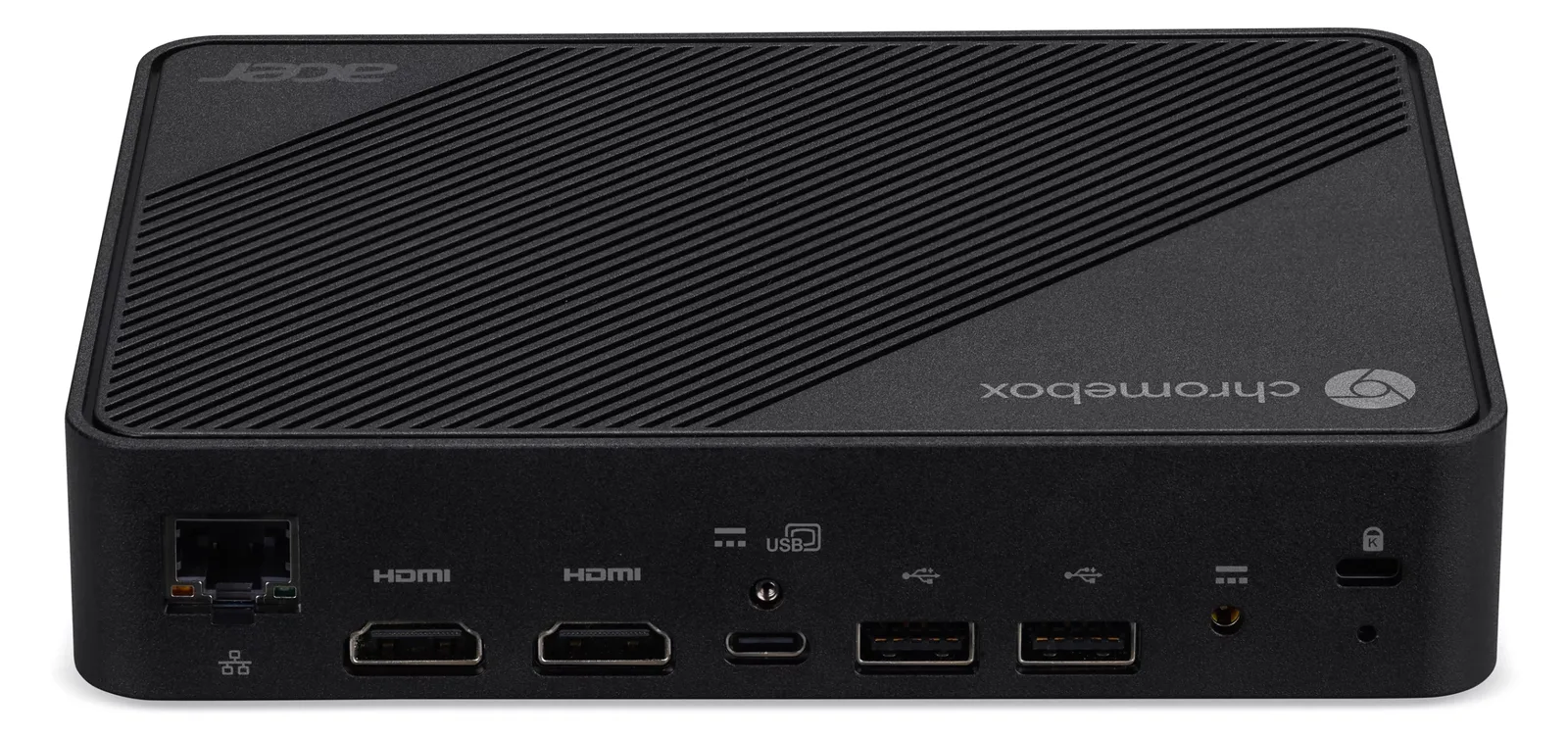 Acer Chromebox Mini CXM2 - Mini-PC - 1 x N-series N150 - RAM 8 GB - Flash - eMMC 64 GB - Wi-Fi 6E, Bluetooth, 1GbE, Ansicht 3