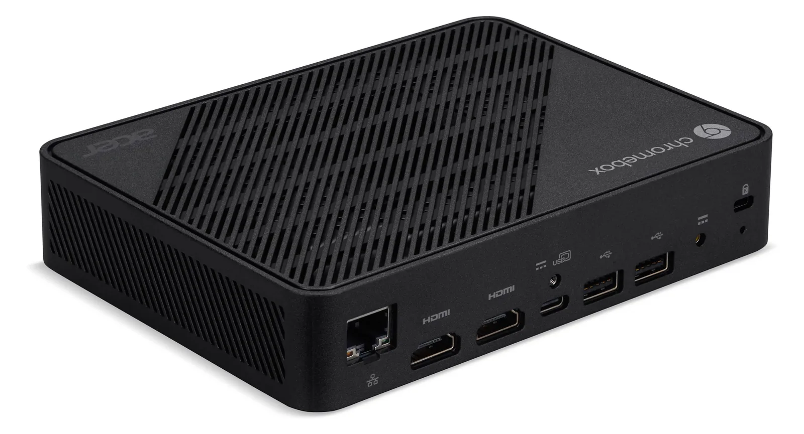 Acer Chromebox Mini CXM2 - Mini-PC - 1 x N-series N150 - RAM 8 GB - Flash - eMMC 64 GB - Wi-Fi 6E, Bluetooth, 1GbE, Ansicht 4