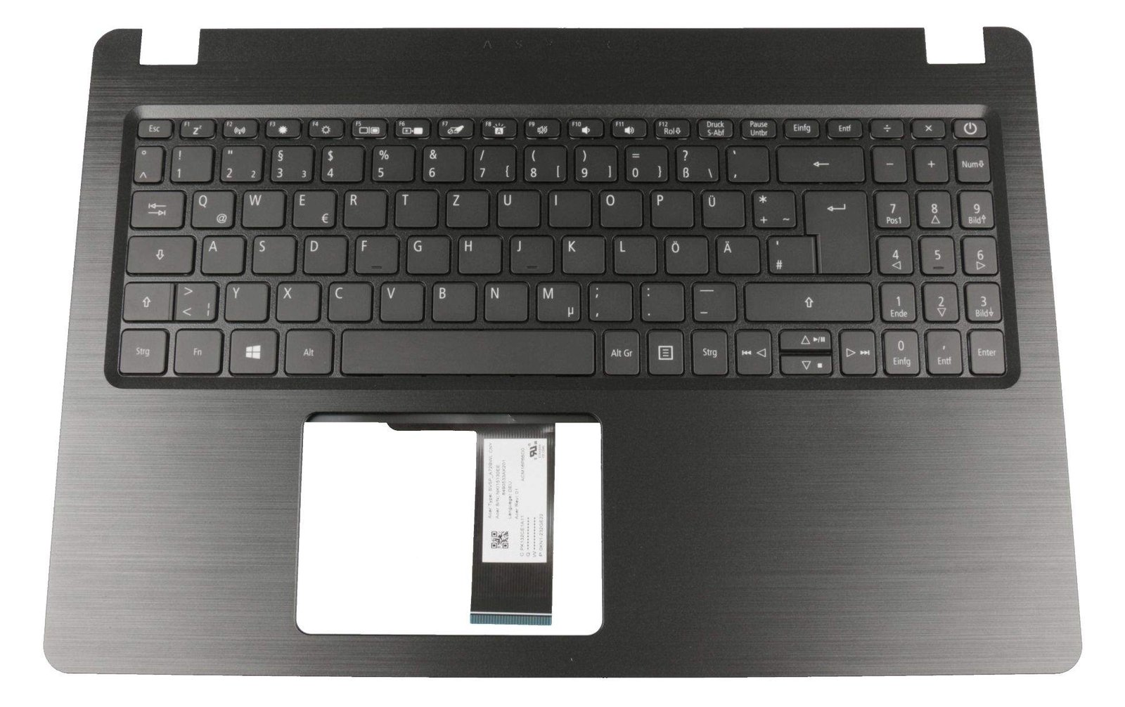 Acer Cover Upper - Cover + keyboard - Acer - TL: Deutsch, QWERTZ